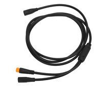 Y Splitter Extension Cable for Mid Motor 1T2 Display, Compatible with M410 M500 M510 M600 M560, Simplified Installation with Y Splitter Cable for Mid Motor 1T2 Extension Cable