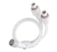 Y-Splitter for eufy Permanent Outdoor Lights E22 S4-1 Male to 2 Female | IP68 Waterproof Y Shaped Connector for Halloween, Christmas, Daily and Holiday Decorations Lights Extension