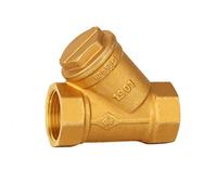 Y Strainer Brass Filter with 2 x Female Threads for Industrial Household Use (DN25)