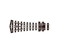 Y turnout 18" rad nickel silver rail Electrofrog Peco OO9 SL-E497
