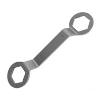 Y Type Flywheel Wrench Set for Motorcycle Pulley Nut Removal with 39mm and 41mm Dual Hex Heads and Adjustable Up to 100mm Opening (Hex)