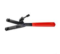 Y Type Flywheel Wrench Set for Motorcycle Pulley Nut Removal with 39mm and 41mm Dual Hex Heads and Adjustable Up to 100mm Opening (red)
