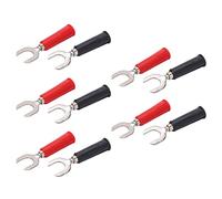 Y-Type Plug, U-Type Plug, Y-Lug Terminal, Banana Plug, Speaker Plug, Banana Plugs, Speaker Terminal, 10 Pieces