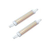 Y.W.Licht 15W R7S 118mm Bulb led Neutral White 4000K Slim Linear Floodlight 220V Linear R7S Double Base Replacement to 150W Halogen Bulb J118 Light 360 Angle Ceiling Lamp (2pcs, Non-dimmable)