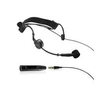 Y YO-TRONICS Professional Headworn Condenser Microphone with Mini 3 Pin XLR TA3F Plug, Flexible Gooseneck Boom, Noise-Cancelling Windscreen, 2M Cable for Speaking, Singing and Stage Performances