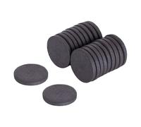 Y10 Ferrite Disc Magnets - 19.3mm dia x 2.8mm thick - 0.4kg Pull
