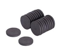 Y10 Ferrite Disc Magnets - 19.3mm dia x 2.8mm thick - 0.4kg Pull