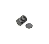 Y10 Ferrite Magnet For Arts, Craft, Science And Diy - 20mm X 3mm Thick - 0.6Kg Pull