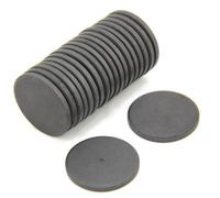 Y10 Ferrite Magnet For Arts, Craft, Science And Diy - 30mm Dia X 3mm Thick - 0.9Kg Pull - Pack Of 20