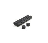 Y10 Ferrite Magnets For Arts, Crafts, Model Making, Diy And Hobbies - 15mm Dia X 10mm Thick - 0.335Kg Pull - Pack Of 20