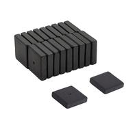 Y10 Ferrite Magnets For Arts, Crafts, Model Making, Diy And Hobbies - 19mm X 19mm X 5mm Thick - 0.48Kg Pull - Pack Of 20