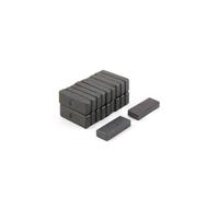 Y10 Ferrite Magnets For Arts, Crafts, Model Making, Diy And Hobbies - 25mm X 10mm X 5.1mm Thick - 0.41Kg Pull - Pack Of 20