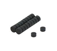 Y10 Ferrite Magnets For Arts, Crafts, Model Making, Diy And Hobbies - 5mm Dia X 3mm Thick - Pack Of 20