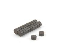 Y10 Ferrite Magnets for Arts, Crafts, Model Making, DIY and Hobbies - 5mm dia x 3mm thick - Pack of 20