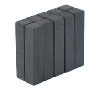 Y10 Ferrite Magnets For Arts, Crafts, Model Making, Diy And Hobbies - 9mm X 9mm X 39mm Thick - 0.16Kg Pull - Pack Of 10