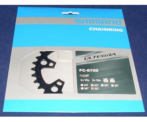 Y1LK30001 Shimano Ultegra FC-6703 Chainring 30T BCD 92mm 3x10 Triple Grey