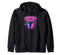 Y2K 2000s Baby Design brings back the iconic early Zip Hoodie