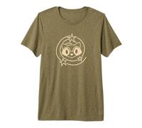 Y2K 90s Clever Raccoon Under The Starry Tail Premium T-Shirt