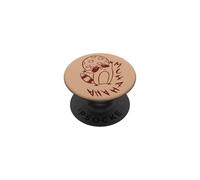 Y2K 90s Creepy Raccoon Evil Laugh Beneath the Moon PopSockets Adhesive PopGrip