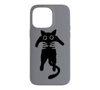 Y2K 90s Curious Cute Cat Tomcat Being Lifted Case for iPhone 14 Pro Max