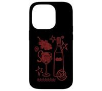 Y2K 90s Curious Cute Kitten Stuck in a Wine Glass Case for iPhone 14 Pro