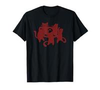 Y2K 90s Cute Tomcats and Cats Dancing in a Circle T-Shirt