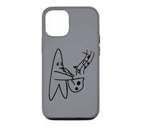 Y2K 90s Jazz Star Playing Blue Notes on Saxophone Case for iPhone 12/12 Pro