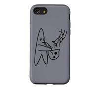 Y2K 90s Jazz Star Playing Blue Notes on Saxophone Case for iPhone SE (2020) / 7/8