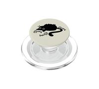 Y2K 90s Lazy Chubby Cat Tomcat on Its Back by Fish Bones PopSockets PopGrip for MagSafe
