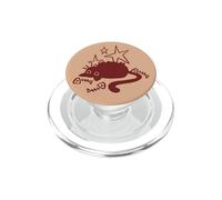 Y2K 90s Lazy Chubby Tomcat Cat by Fish Bones Stargazing PopSockets PopGrip for MagSafe