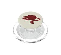 Y2K 90s Lazy Chubby Tomcat Cat Lying on Its Back PopSockets PopGrip for MagSafe