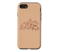 Y2K 90s Tea Time Beneath the Stars with Snail Mouse and Worm Case for iPhone SE (2020) / 7/8