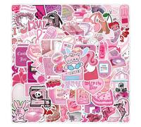 Y2K Aesthetic Stickers - 100PCS Cute Colorful Waterproof Vinyl Retro Art Stickers for Skateboards, Guitars, Laptops & More