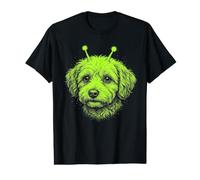 Y2K Alien Dog Halloween Spooky Canine Value Graphic T-Shirt
