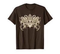 Y2K Baroque Rococo Goth Cross and Wings Grunge Alt Emo T-Shirt
