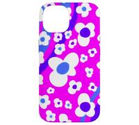 Y2K Daisy Flower Pattern Retro Colorful Aesthetic Art Case for iPhone 14