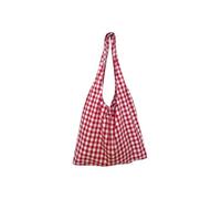 Y2K Gingham Grunge Hobo Bags for Women Cute Shoulder Bags Fairycore Acubi Tote Bags Coquette Handbags Preppy Purses, Red
