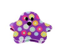 Y2K Girls Hair Taking Photo Ponytail with Ghosty Shape Catch for Woman Teens High Ponytail Small Clip for Woman Thick for Anti-slip for Thin/Pvc