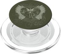 Y2K Grunge Aesthetic Alt Goth Fairy Skeleton Wings PopSockets PopGrip for MagSafe