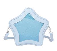 Y2K Itabag Kawaii Crossbody Bag Shoulder Collect Handbag Harajuku Style | Women Clear Window Pocket Japanese Cute Feel PU Tote Emo Grunge Gothic Comic Conventions Concerts Fan Meetings Cosplay Lolita