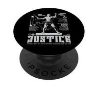 Y2K Justice - Bold Urban Graffiti Aesthetic PopSockets Adhesive PopGrip