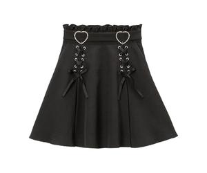 Y2K Kawaii Mini Short Goth High Waisted Ruffle A Line Skirt Fashion 2025 Boho Dresses for Women UK