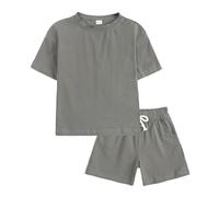 Y2k Little and Big Boys Sets Casual Outfit Kids Summer 2 Piece T-Shirt Matching Bottoms Camouflage Print Loungewear Beach Vacation Suit Daywear Merchandise Gift