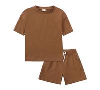 Y2k Little and Big Boys Sets Casual Outfit Kids Summer 2 Piece T-Shirt Matching Bottoms Camouflage Print Loungewear Beach Vacation Suit Daywear Merchandise Gift