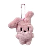 Y2K Plush Keychain Cute Doll Bag Pendant Keyring Soft Cartoon Chain, フリーサイズ