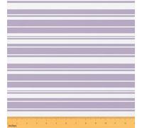 Y2K Retro Stripe Craft Fabric No Stretch,Geometric Line Patchwork Soft Flannel Polyester,Modern Fashion Classic Simple Washable Material for Handmade Supplies,Purple 3 Yards Whole Piece,108" L x 59" W