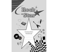 Y2K RockStar Style Notebook: For Diary Update 120 pages lined, 6” x 9”