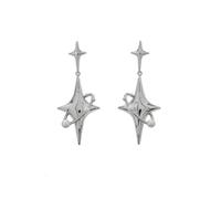Y2K Star Drop Earrings Hot Girl Harajuku Creative Planet Pearl Crystal Stars Earrings Korean Fashion for Women Punk Jewelry Gift
