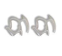 Y2k Statement Earrings for Women Irregular Unique Earrings Hypoallergic Silver Asymmetrical Earrings Geometrically Irregular Liquid Hollow Studs Earrings for Women, Metal, No Gemstone