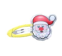 Y2k Style Christmas Pattern Hair Clip Ponytail Bangs Sweet Girl Lovely Hair Clip
